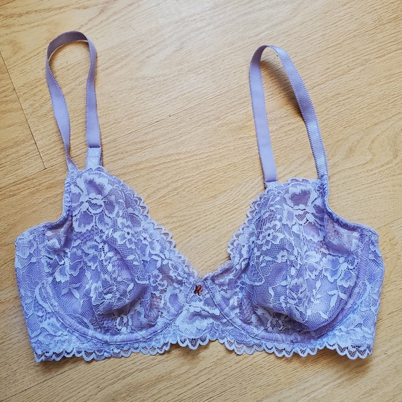 Savage X Fenty Lingerie By Rihanna, Lacy Bra Size 34DD,  New - Picture 2 of 7